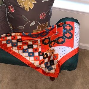Vintage women’s silk scarf